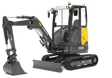 escavatore volvo ecr25