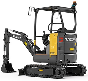 escavatore volvo ecr18